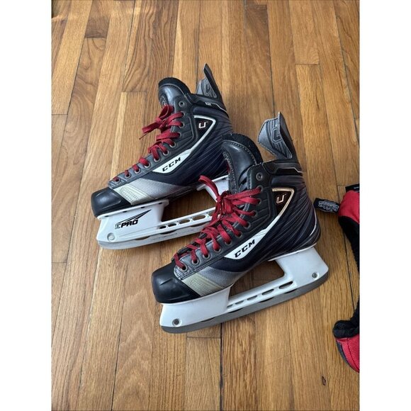 CCM U+ 12 Skates Men\'s ultralight Blade EPro Size 9 Shoes 10.5 main image 5
